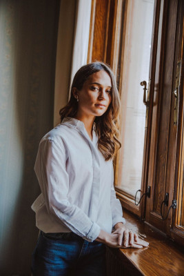 Alicia Vikander on the Set of a Photoshoot in Gothenburg 01/27/2018