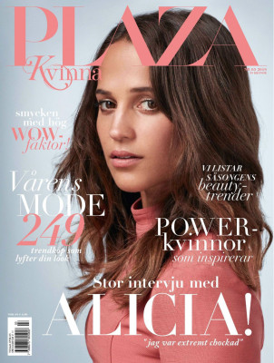 Alicia Vikander – Plaza Kvinna March 2018