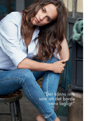 Alicia Vikander – Plaza Kvinna March 2018