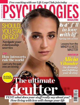 Alicia Vikander – Psychologies UK Spring 2018
