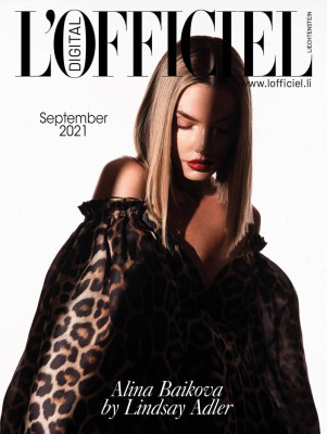 Alina Baikova ~ L&#039;Officiel Liechtenstein September 2021 by Lindsay Adler