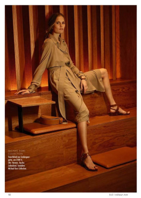 Алла Костромичева ~ Elle Germany February 2018