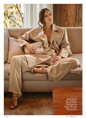 Алла Костромичева ~ Elle Germany February 2018