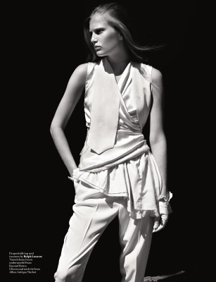 Alla Kostromicheva ~ AnOther Magazine Fall/Winter 2009.10 by Horst Diekgerdes