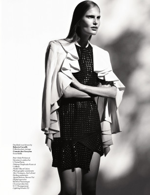 Alla Kostromicheva ~ AnOther Magazine Fall/Winter 2009.10 by Horst Diekgerdes