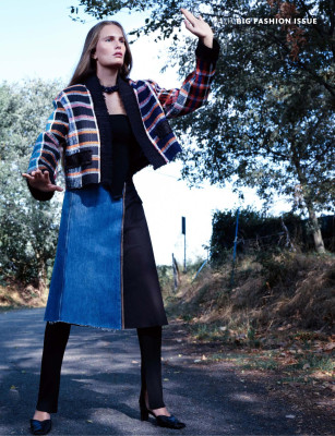 Alla Kostromicheva ~Grazia UK October 2022