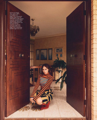 Alica Debnam-Carey – InStyle Magazine Australia April 2019 Issue
