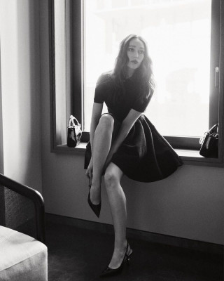 Alycia Debnam-Carey – DIOR Fashion Show Photoshoot April 2024