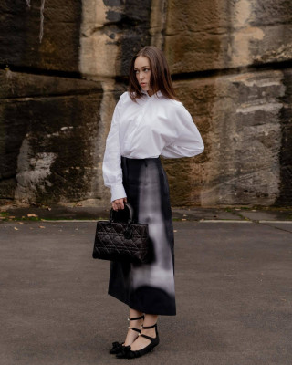 Alycia Debnam-Carey –  Dior Handbags Campaign March 2024