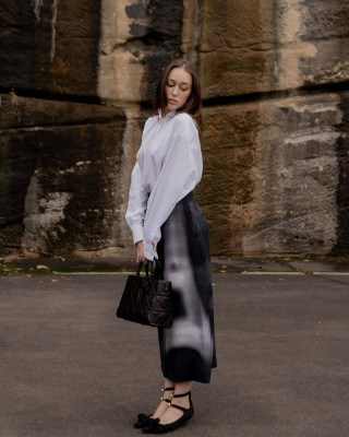 Alycia Debnam-Carey –  Dior Handbags Campaign March 2024