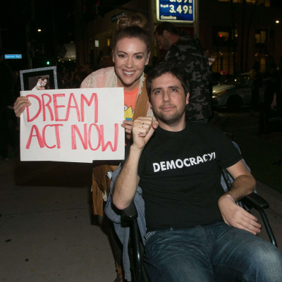 Alyssa Milano - Los Angeles Supports A Dream Act Now! 03.01.2018