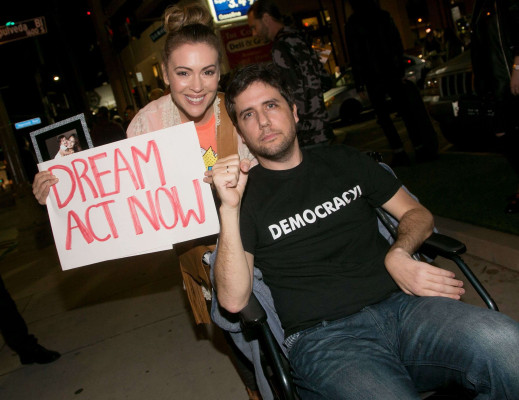 Alyssa Milano - Los Angeles Supports A Dream Act Now! 03.01.2018
