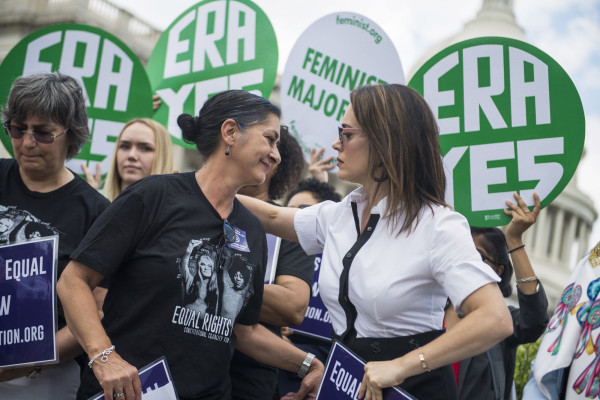 Alyssa Milano - Rally for the Equal Rights Amendment 06.06.2018