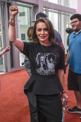 Alyssa Milano - Rise Up For Roe Tour