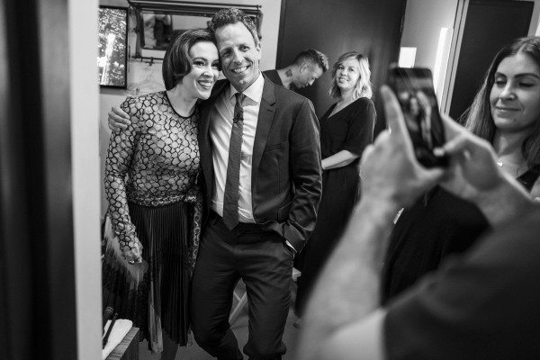 Alyssa Milano - Late Night with Seth Meyers