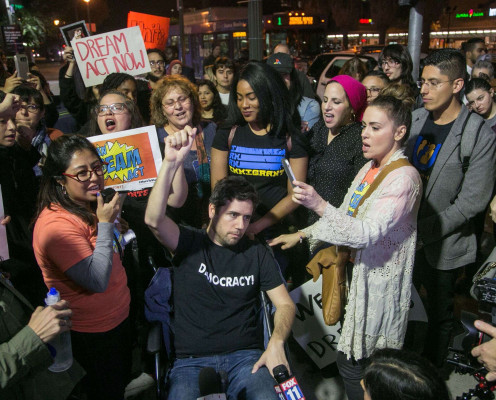 Alyssa Milano - Los Angeles Supports A Dream Act Now! 03.01.2018