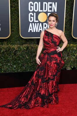 Alyssa Milano - 76th Annual Golden Globe Awards 06.01.2019