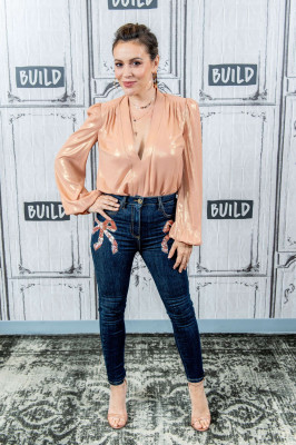Alyssa Milano - BUILD Presents Insatiable