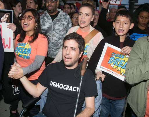Alyssa Milano - Los Angeles Supports A Dream Act Now! 03.01.2018