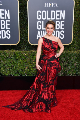 Alyssa Milano - 76th Annual Golden Globe Awards 06.01.2019