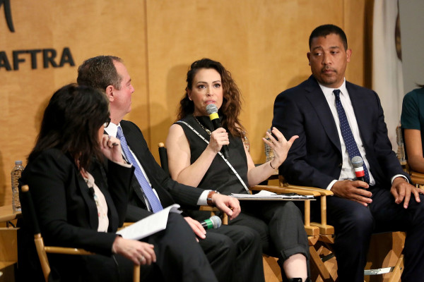 Alyssa Milano - May 06: SAG-AFTRA Panel Discussion on Deepfakes