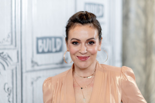 Alyssa Milano - BUILD Presents Insatiable