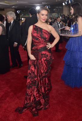 Alyssa Milano - 76th Annual Golden Globe Awards 06.01.2019