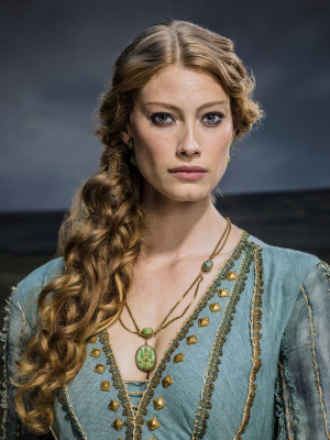 Alyssa Sutherland - Vikings Promo Shoot