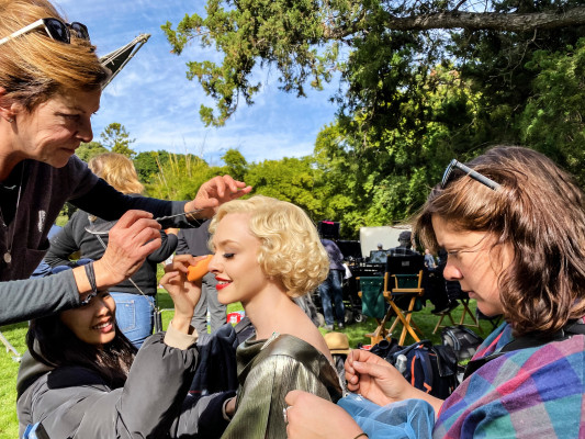 Amanda Seyfried - &#039;Mank&#039; in Colour - Behind the Scenes