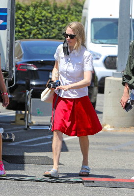 Amanda Seyfried - The Dropout (2021) On Set in Los Angeles 07/09/2021