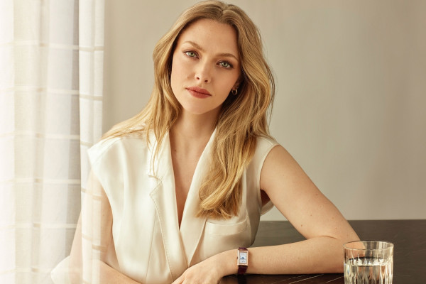 Amanda Seyfried by Alique Studio for Jaeger-LeCoultre &#039;Reverso One Duetto&#039; 2021