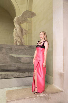Amanda Seyfried by Ludovica Arcero for Lancôme Gala in Louvre at PFW 09/26/2023