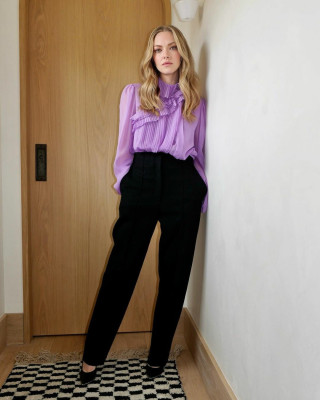 Amanda Seyfried - &#039;A Mouthful Of Air&#039; Press Junket in New York 10/26/2021