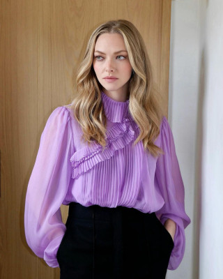 Amanda Seyfried - &#039;A Mouthful Of Air&#039; Press Junket in New York 10/26/2021