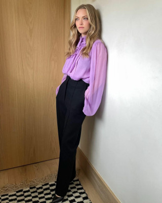 Amanda Seyfried - &#039;A Mouthful Of Air&#039; Press Junket in New York 10/26/2021