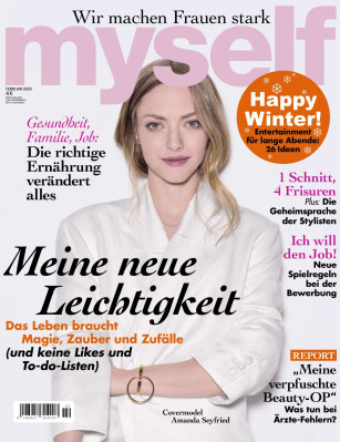 AMANDA SEYFRIED in Myself Magazine, January 2020