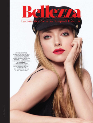 AMANDA SEYFRIED in Marie Claire Magazine, Italy January 2020