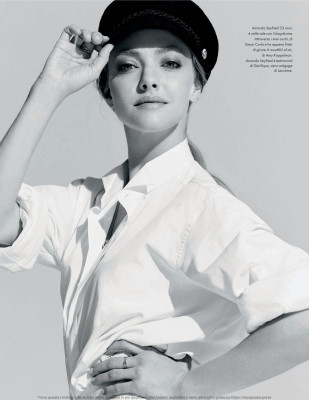 AMANDA SEYFRIED in Elle Magazine, Italy November 2019
