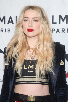 Amber Heard – PUMA x Balmain Launch Event in LA