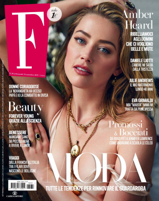 AMBER HEARD in F Magazine, September 2019