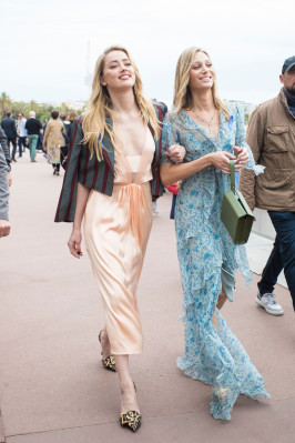 Amber Heard is seen during the 72nd annual Cannes Film Festival 