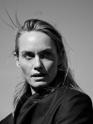 Amber Valletta for Massimo Dutti by Quentin de Briey