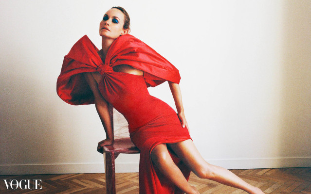 Amber Valletta ~ Vogue Hong Kong September 2024 by Sebastián Faena