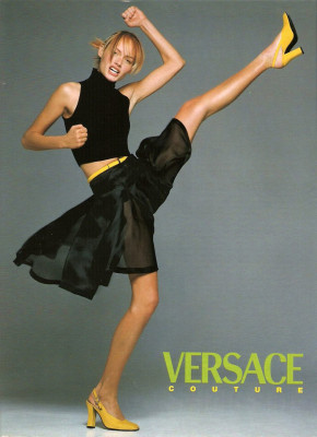 #Amber_Valletta #Simkhai #Drew_Vickers for Versace