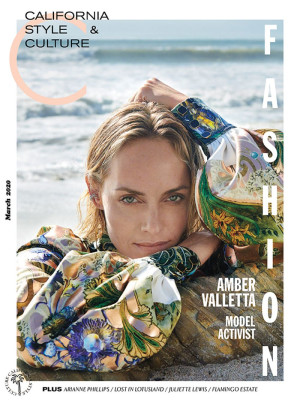 AMBER VALLETTA in C California Syle Magazine, March 2020