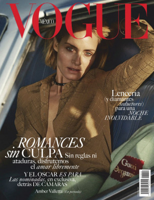 AMBER VALLETTA in Vogue Magazine, Mexico February 2020