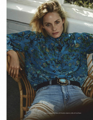 AMBER VALLETTA in Vogue Magazine, Mexico February 2020