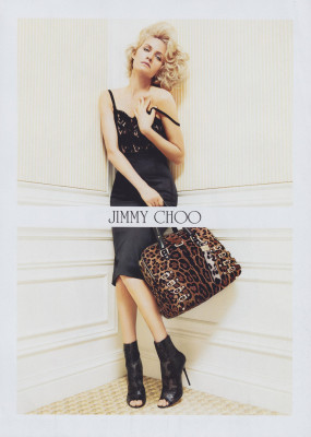 Amber Valletta ~ Jimmy Choo Fall/Winter 2010.11 by Inez van Lamsweerde 