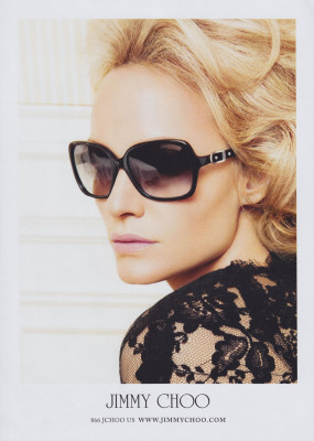 Amber Valletta ~ Jimmy Choo Fall/Winter 2010.11 by Inez van Lamsweerde 