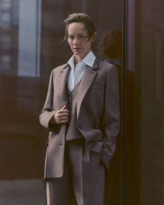 Amber Valletta ~ JOSEPH Autumn Winter 2023 Campaign by Darren Gwynn